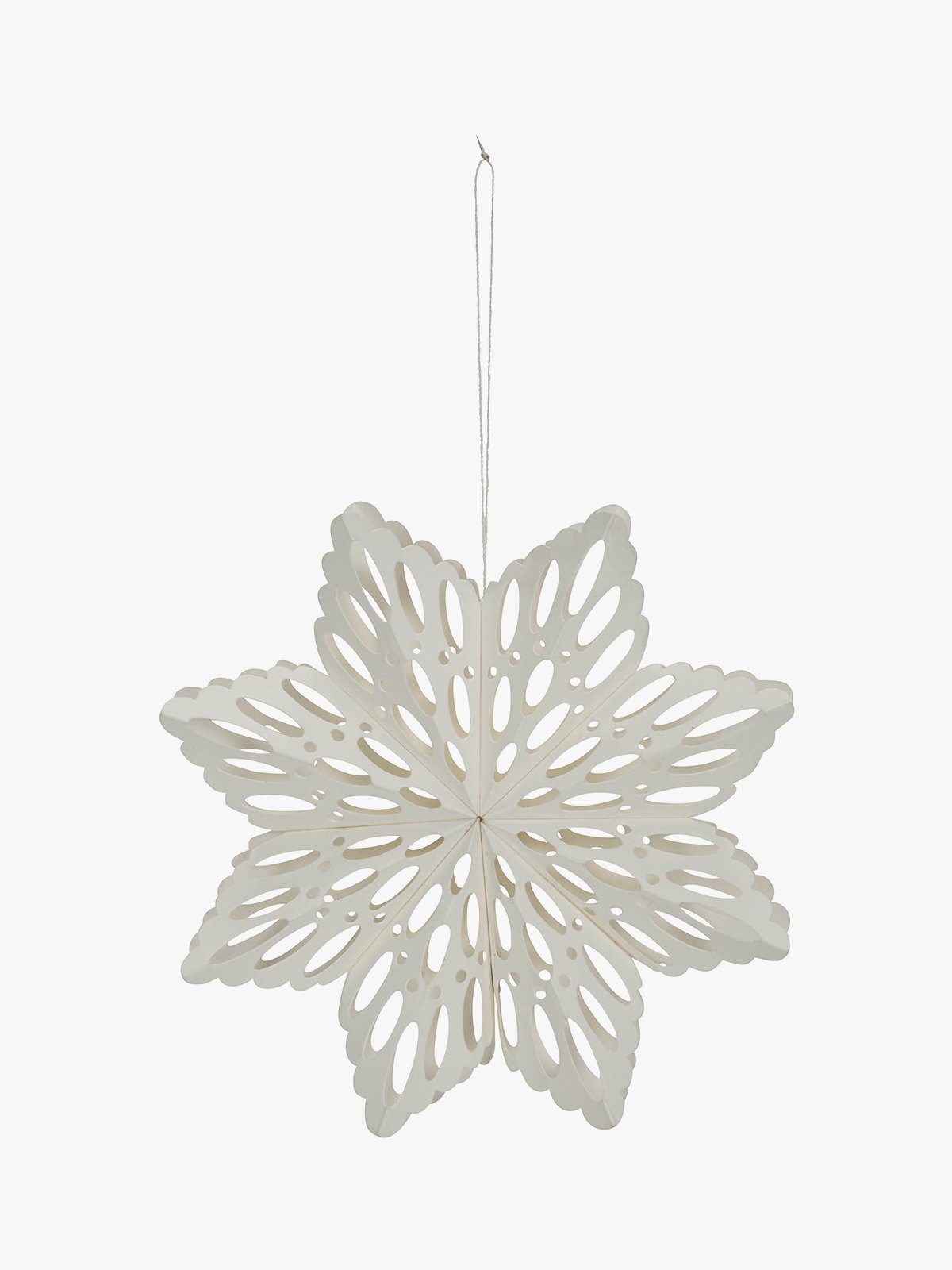 House Doctor Snowflake Julepynt Hvit