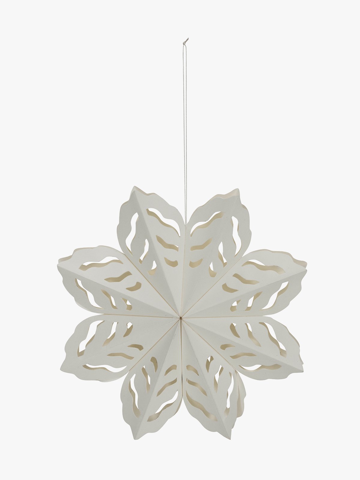 House Doctor Snowflake Julepynt Hvit