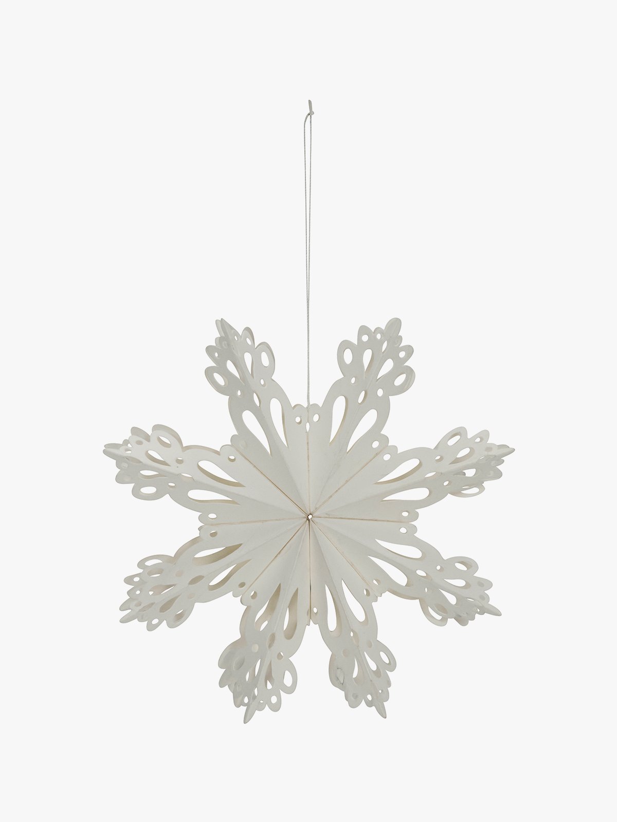 House Doctor Snowflake Julepynt Hvit