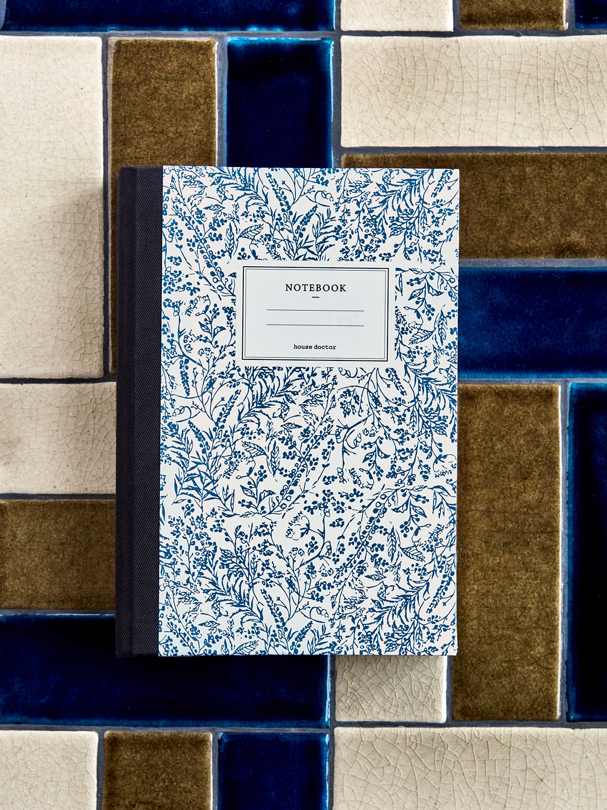 House Doctor Note Notisbok Grønn / Blå