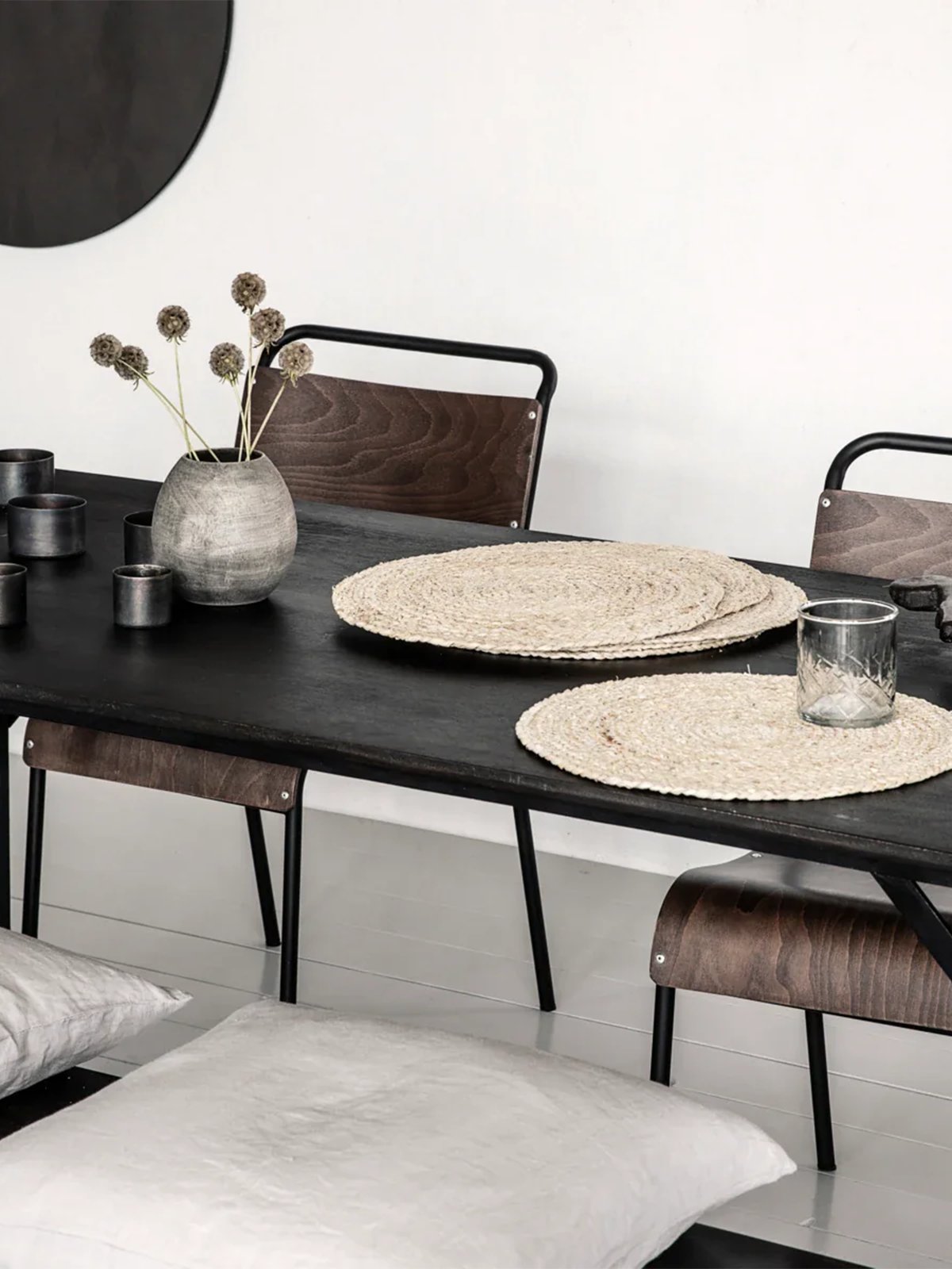 House Doctor Circle Dekkserviett Natur