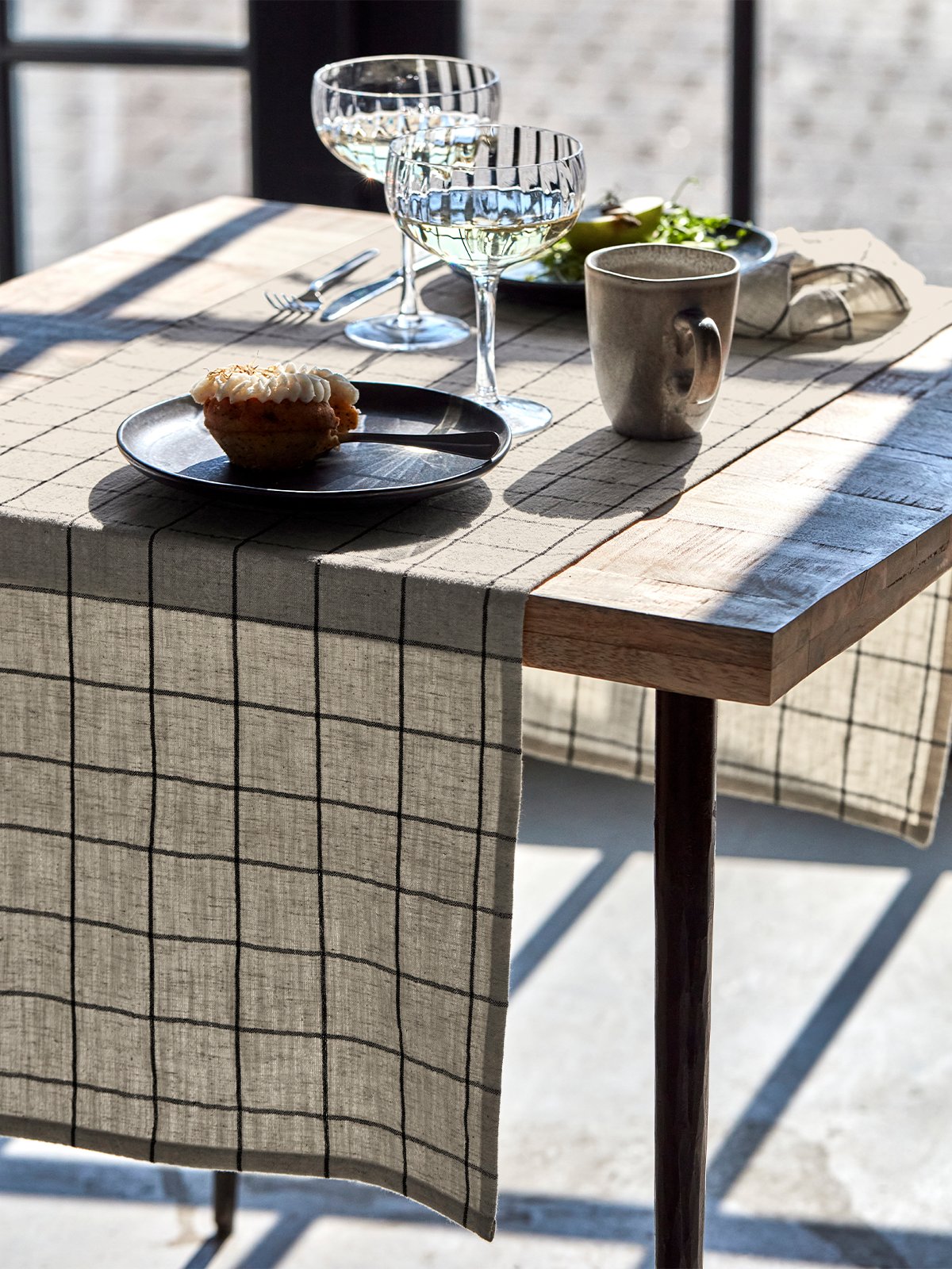 House Doctor Join Bordløper Off-white / Black