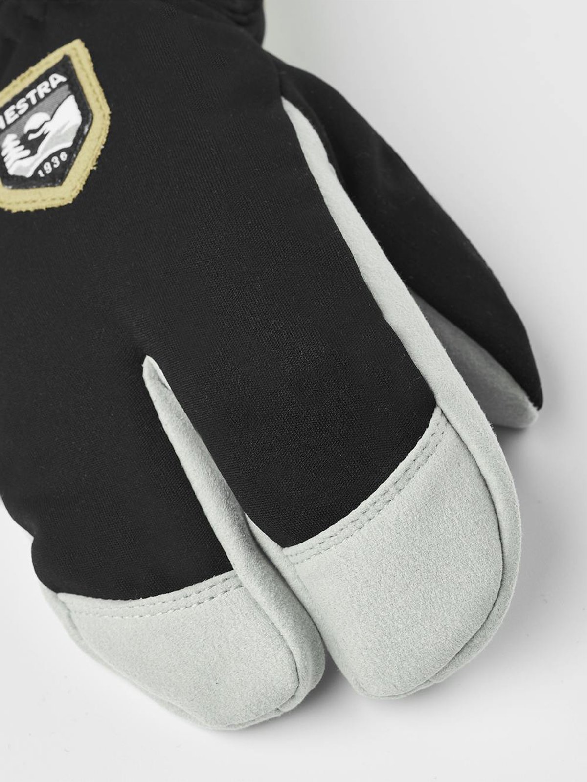 Hestra Wool Terry Junior Splitt Mitt Black