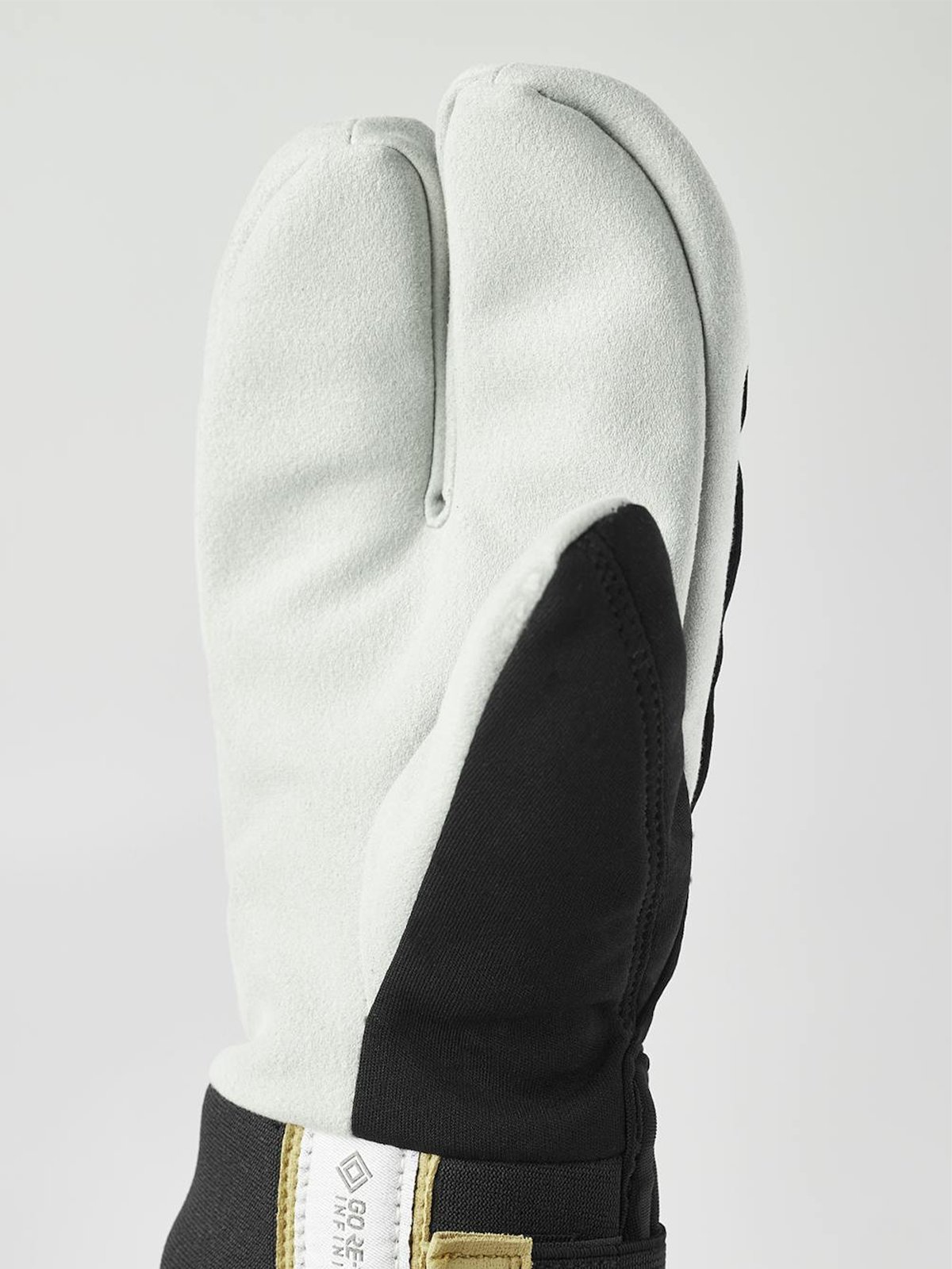 Hestra Wool Terry Junior Splitt Mitt Black