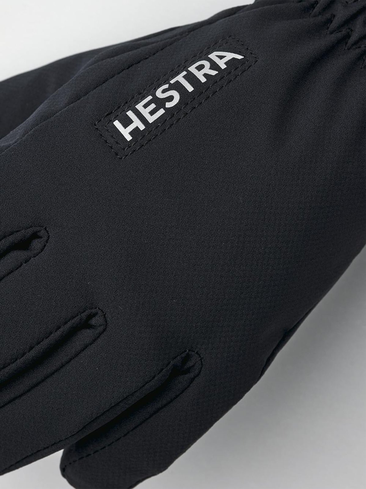 Hestra CZone Pluto Junior 5 finger Black