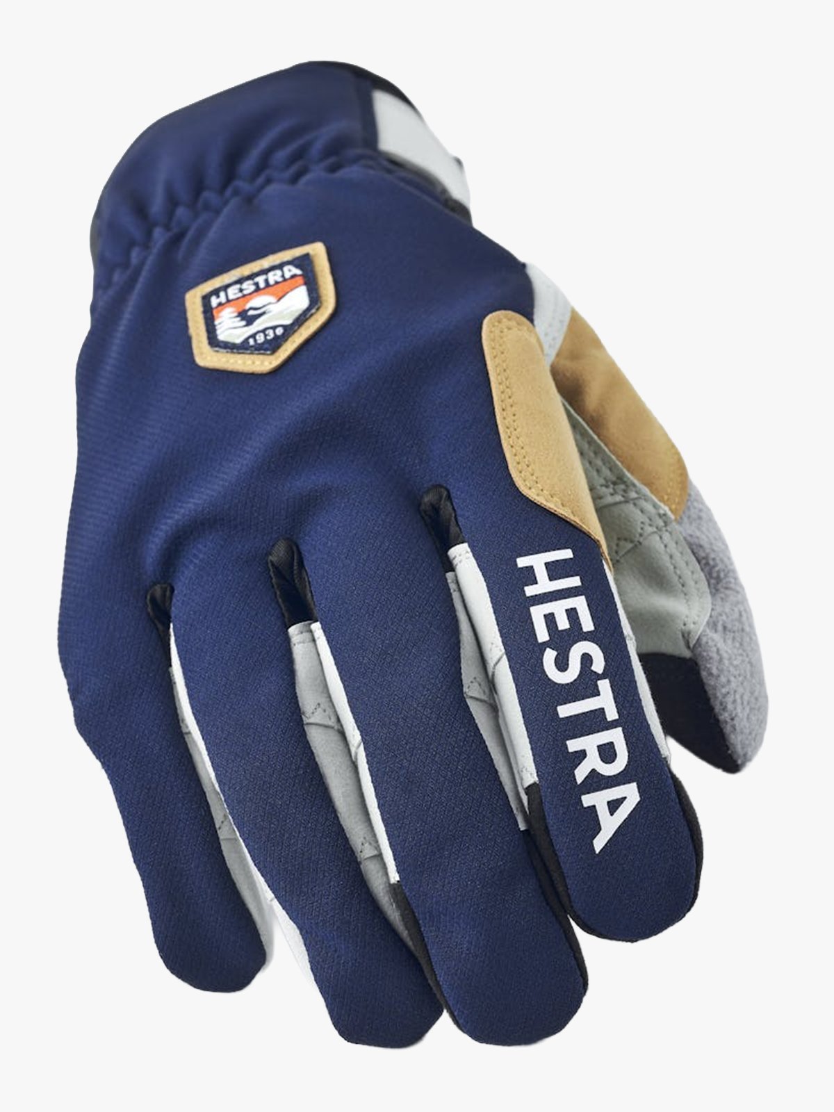 Hestra Ergo Grip Wool Touring Navy/light grey