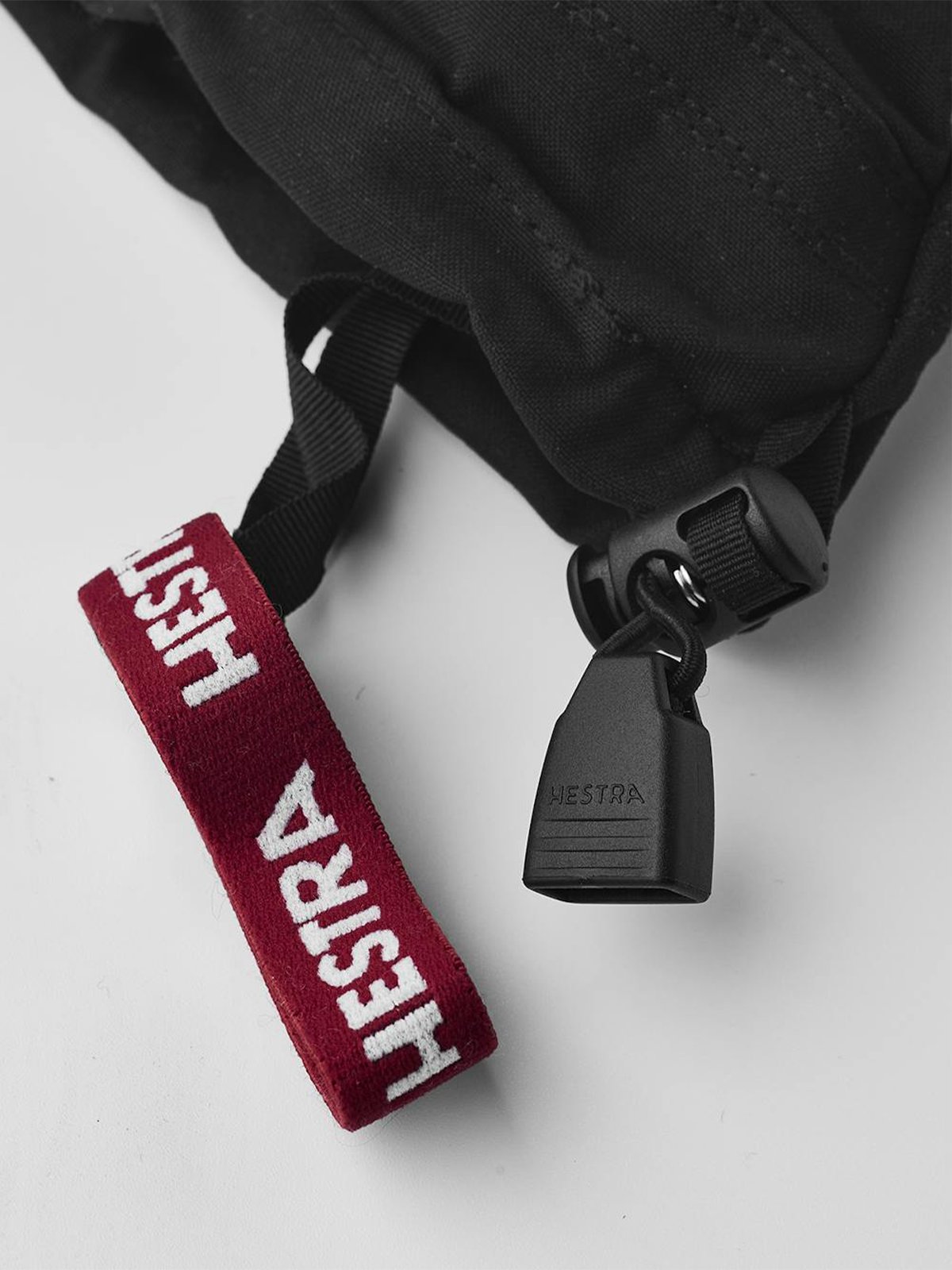 Hestra Army Leather Heli Ski Junior mitt Black