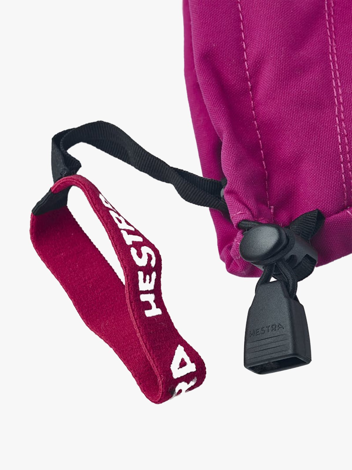 Hestra Army Leather Heli Ski Junior mitt Fuchsia