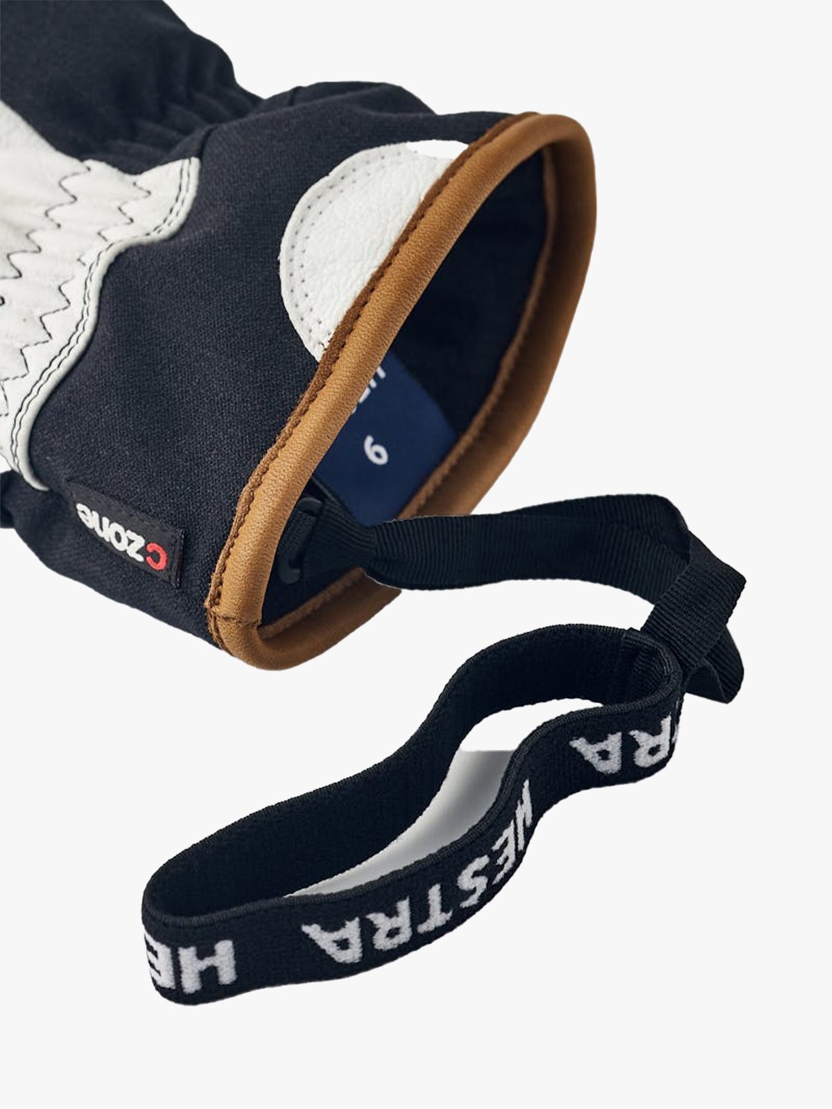 Hestra Voss Czone Mitt Black / Cork