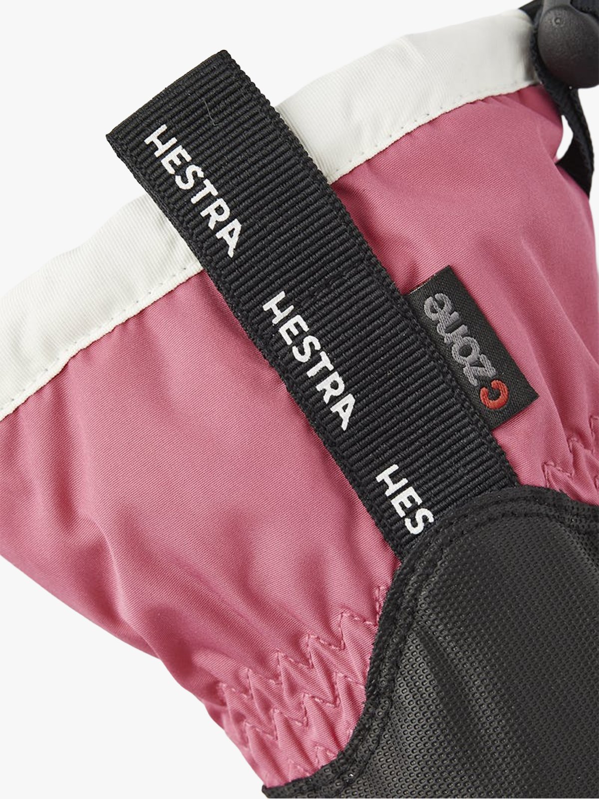 Hestra Gauntlet CZone Junior Fuchsia & ivory