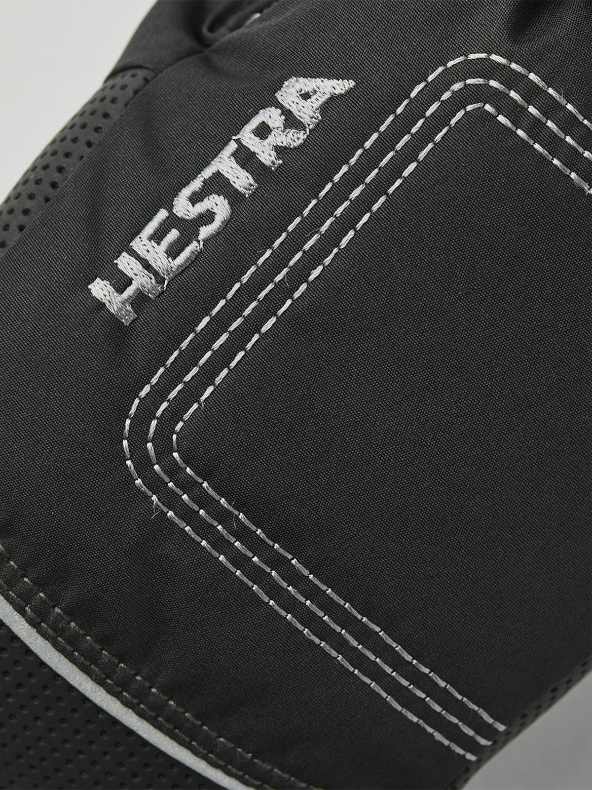 Hestra Baby Zip Long mitt Black