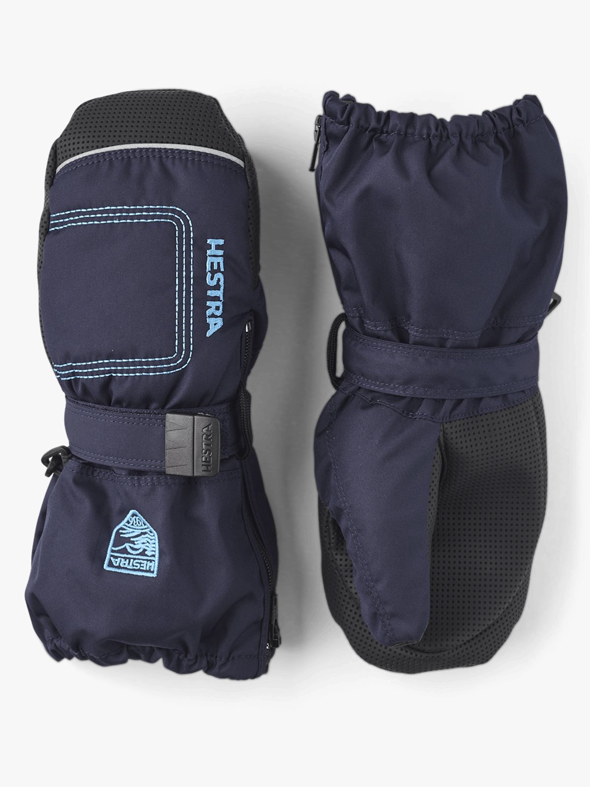 Hestra Baby Zip Long mitt Dark Navy