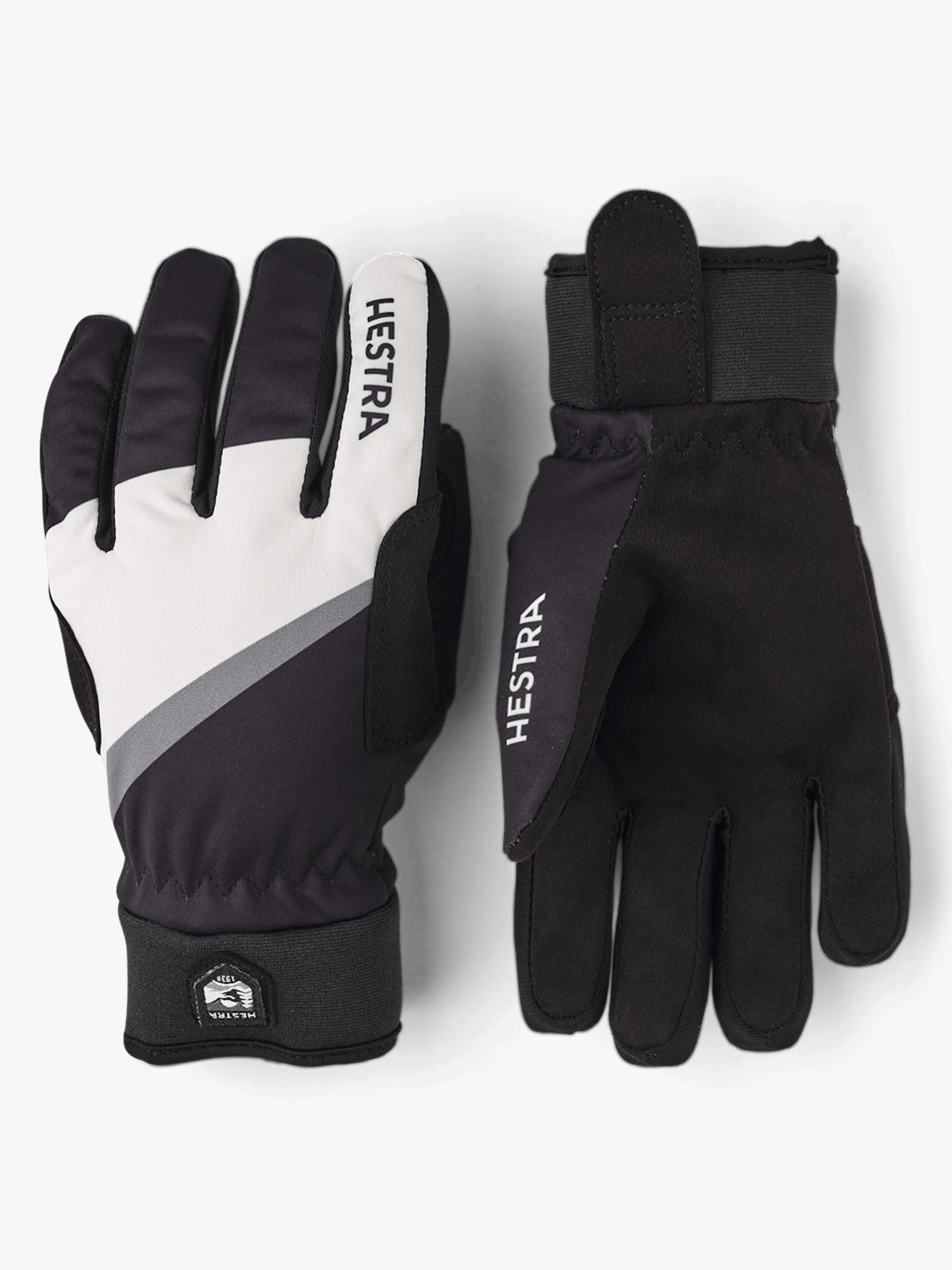 Hestra Tracker Junior 5 finger Black