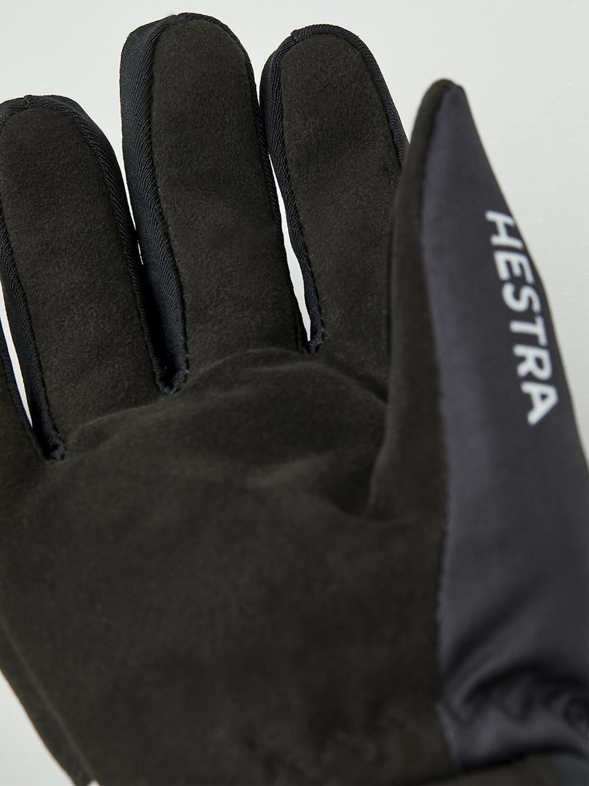 Hestra Tracker Junior 5 finger Black