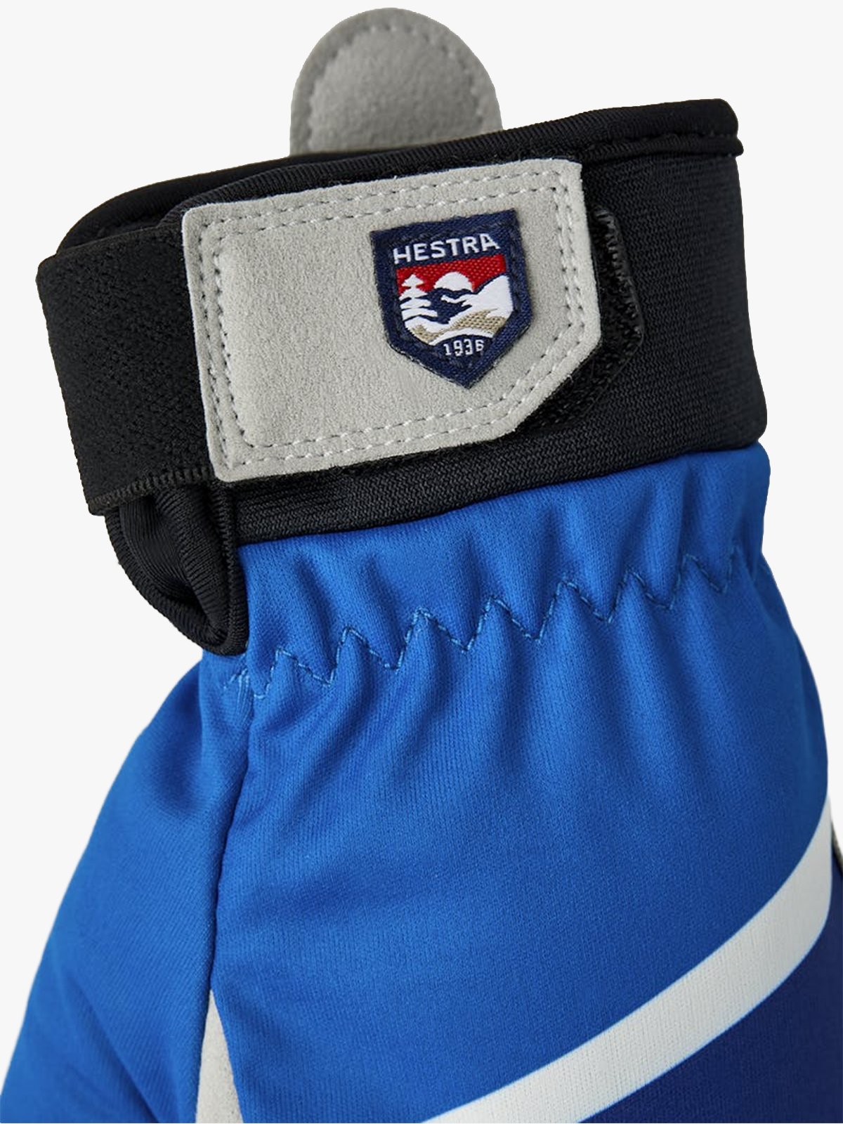 Hestra Tracker Mitt Royal blue print