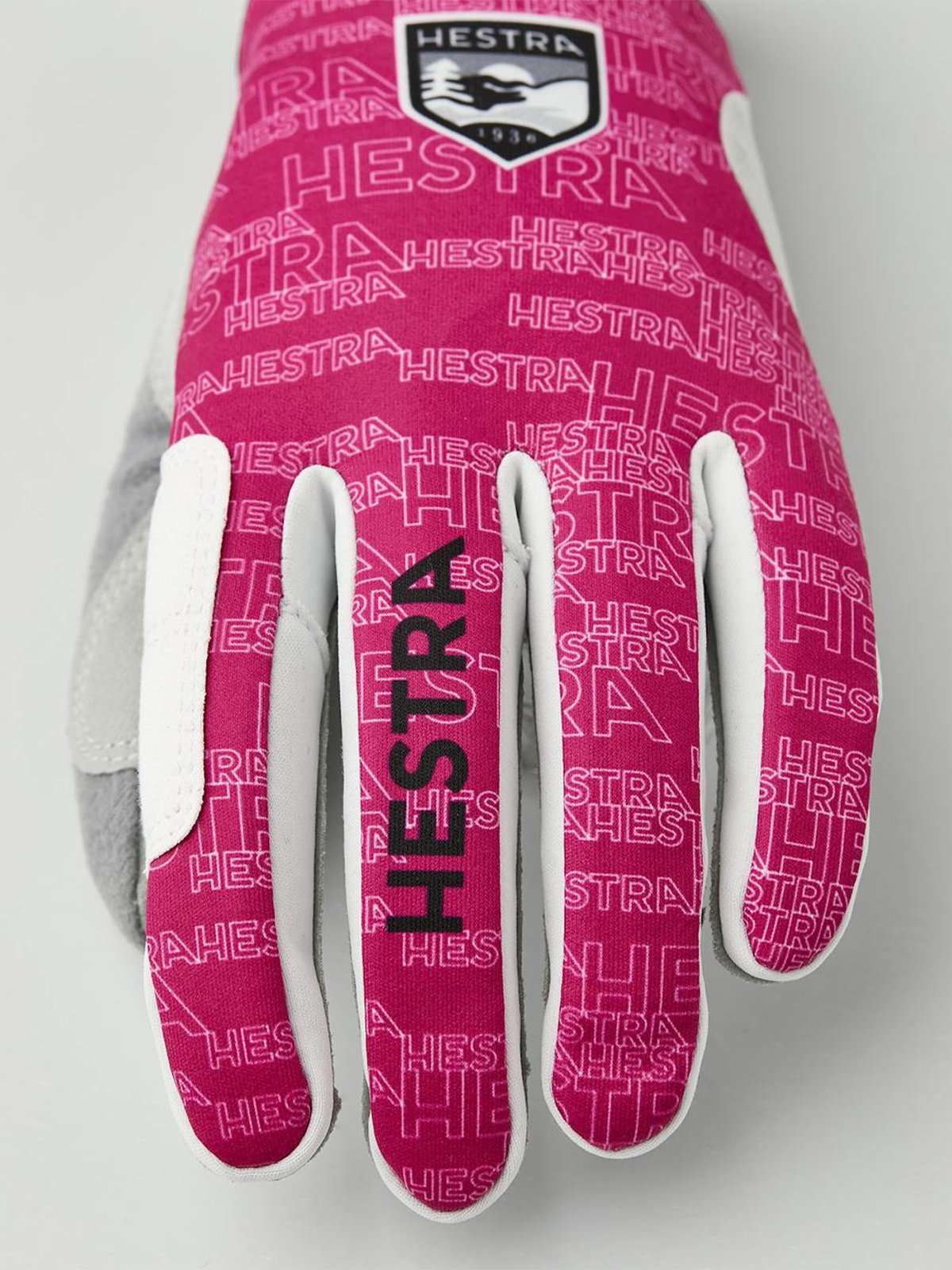 Hestra Windstopper Active Grip - 5 finger Fuchsia print