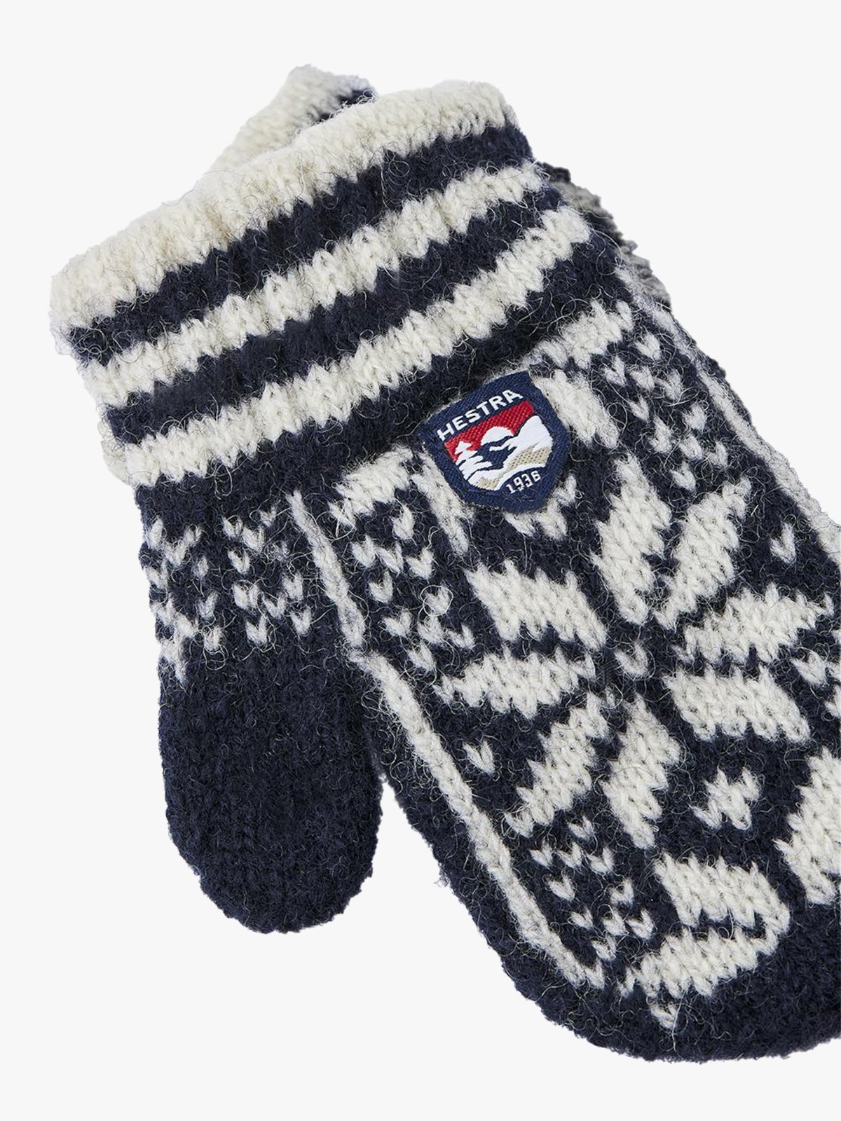 Hestra Kids' Nordic mitt Navy / Offwhite