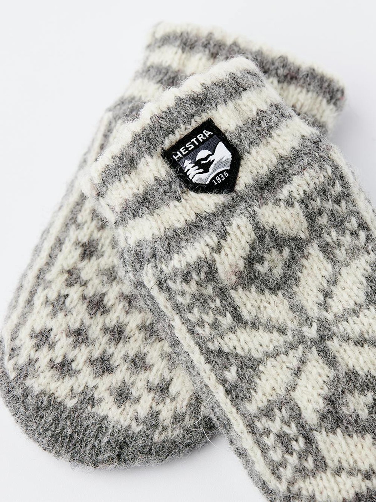 Hestra Kids' Nordic mitt Grey / Offwhite