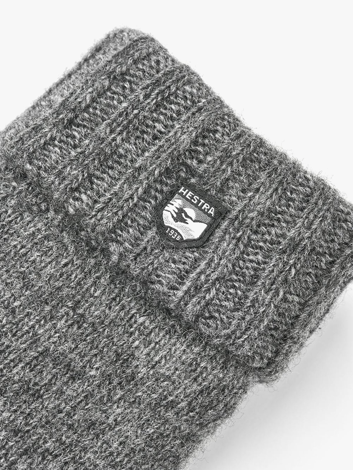 Hestra Bonnie Knit Mitt Grey