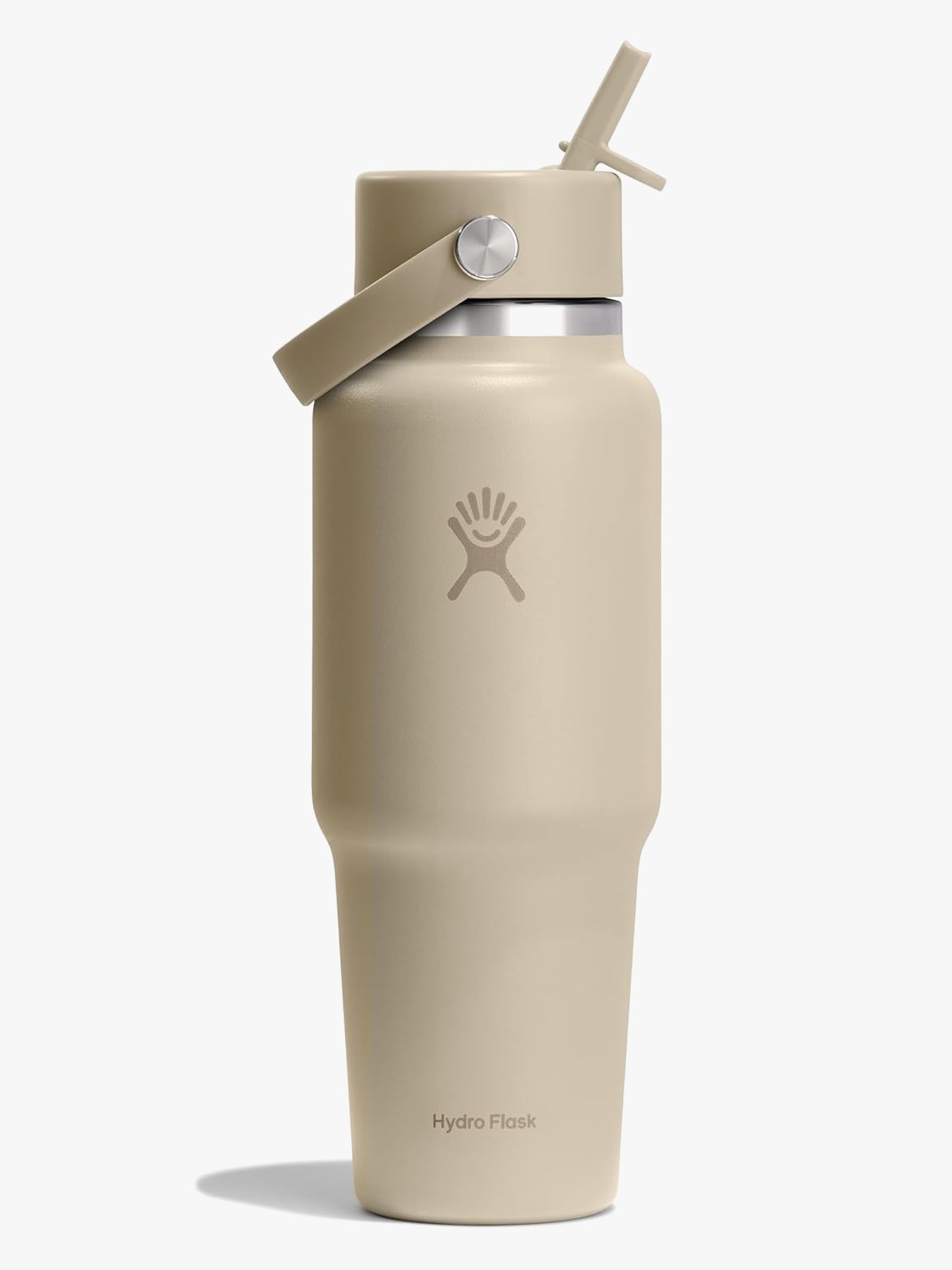 Hydro Flask Wide Flex Straw Travel Bottle 32oz Beige