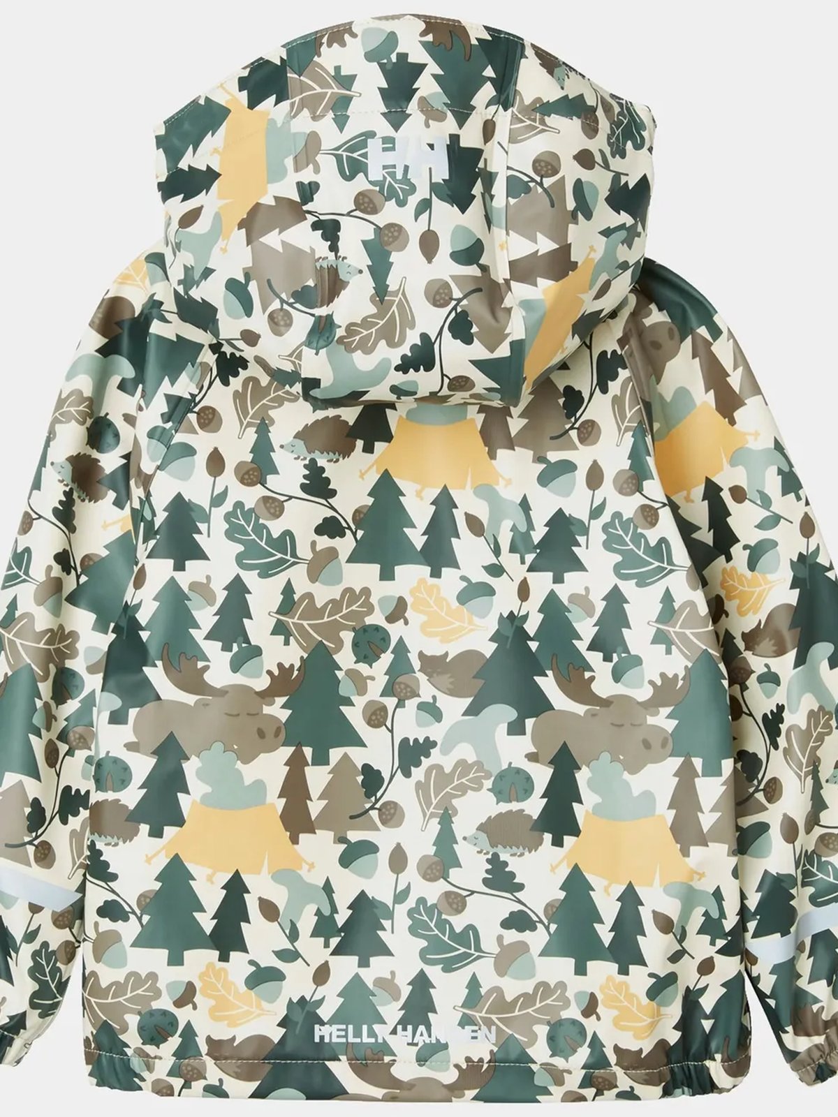 Helly Hansen K Bergen 2.0 Pu Rainset Aop Jungle Green AOP