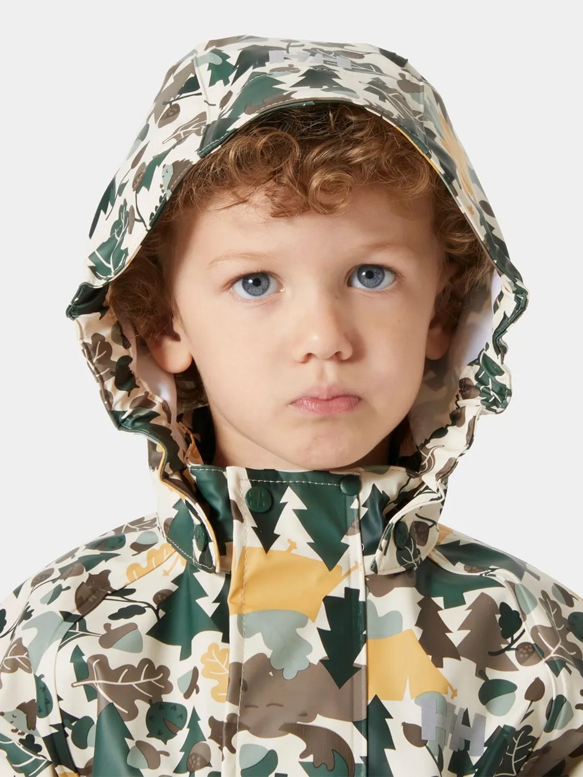 Helly Hansen K Bergen 2.0 Pu Rainset Aop Jungle Green AOP