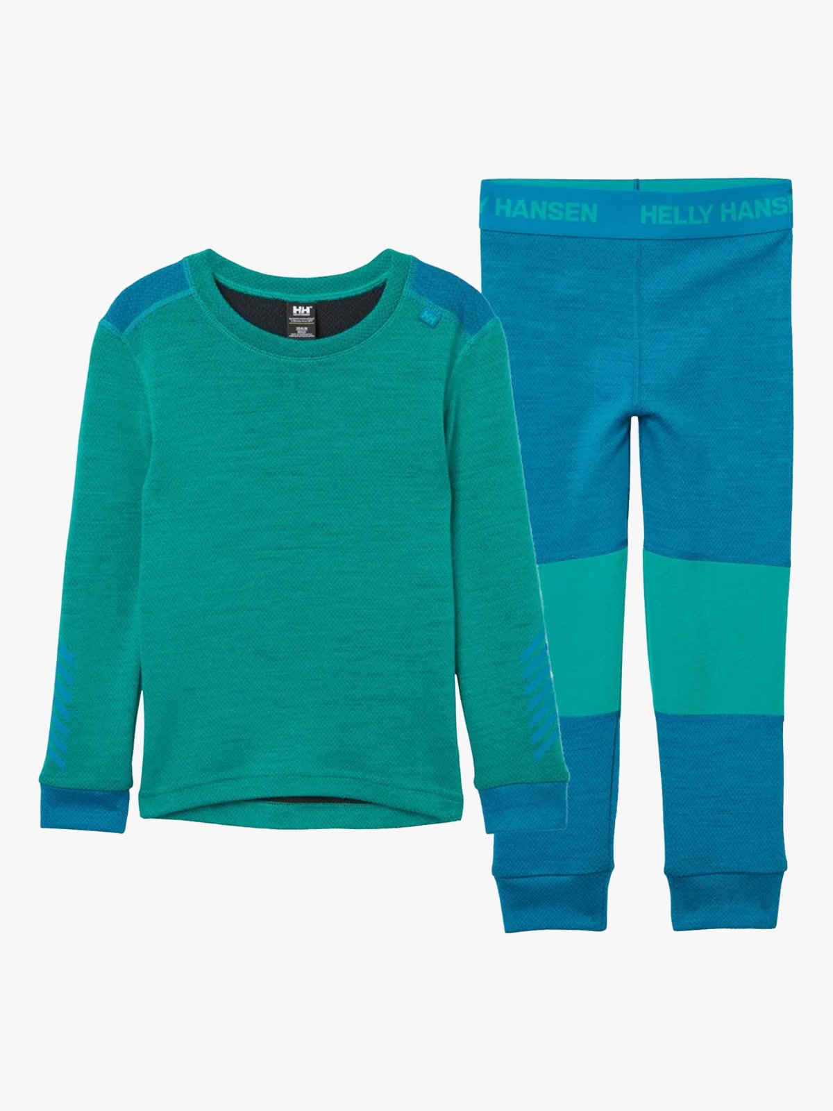 Helly Hansen Lifa Merino Set Green Mist