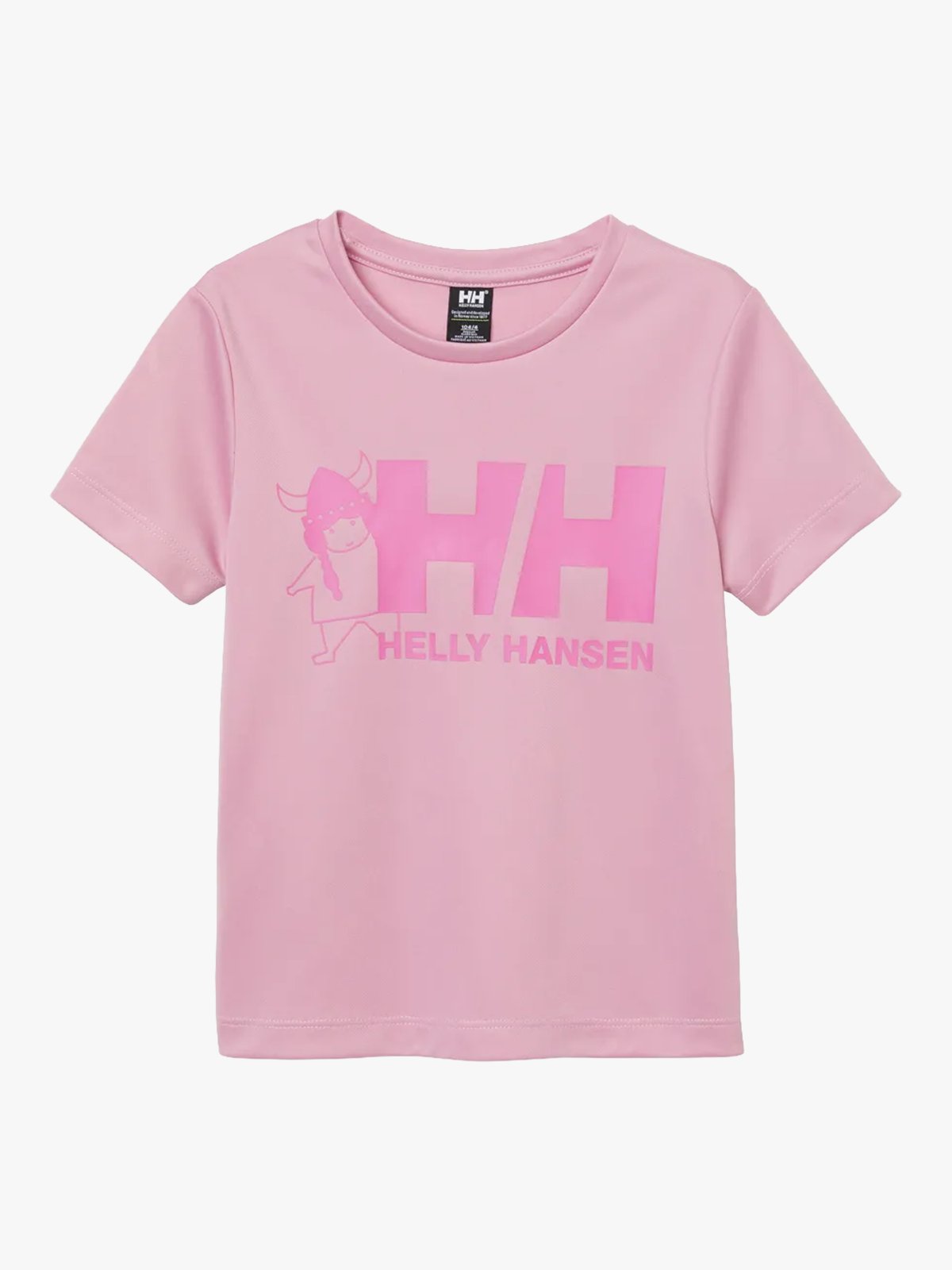 Helly Hansen Kids Tech Graphic T-Shirt Pink Lavendel