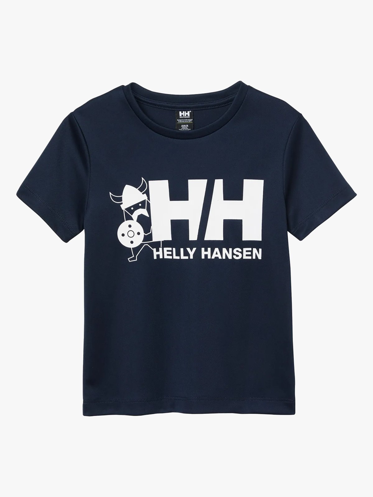 Helly Hansen Kids Tech Graphic T-Shirt Navy
