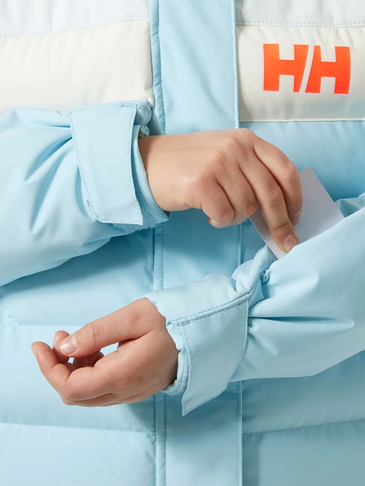 Helly Hansen Junior Girl Diamond Jacket Light Cyan