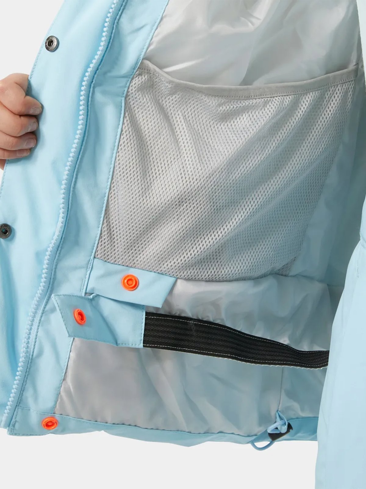 Helly Hansen Junior Girl Diamond Jacket Light Cyan