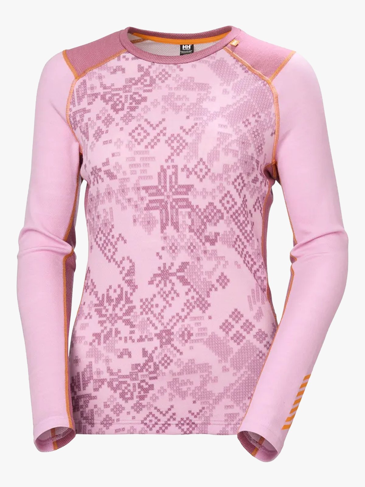 Helly Hansen Lifa Merino Midweight Graphic Crew Cherry Blossom