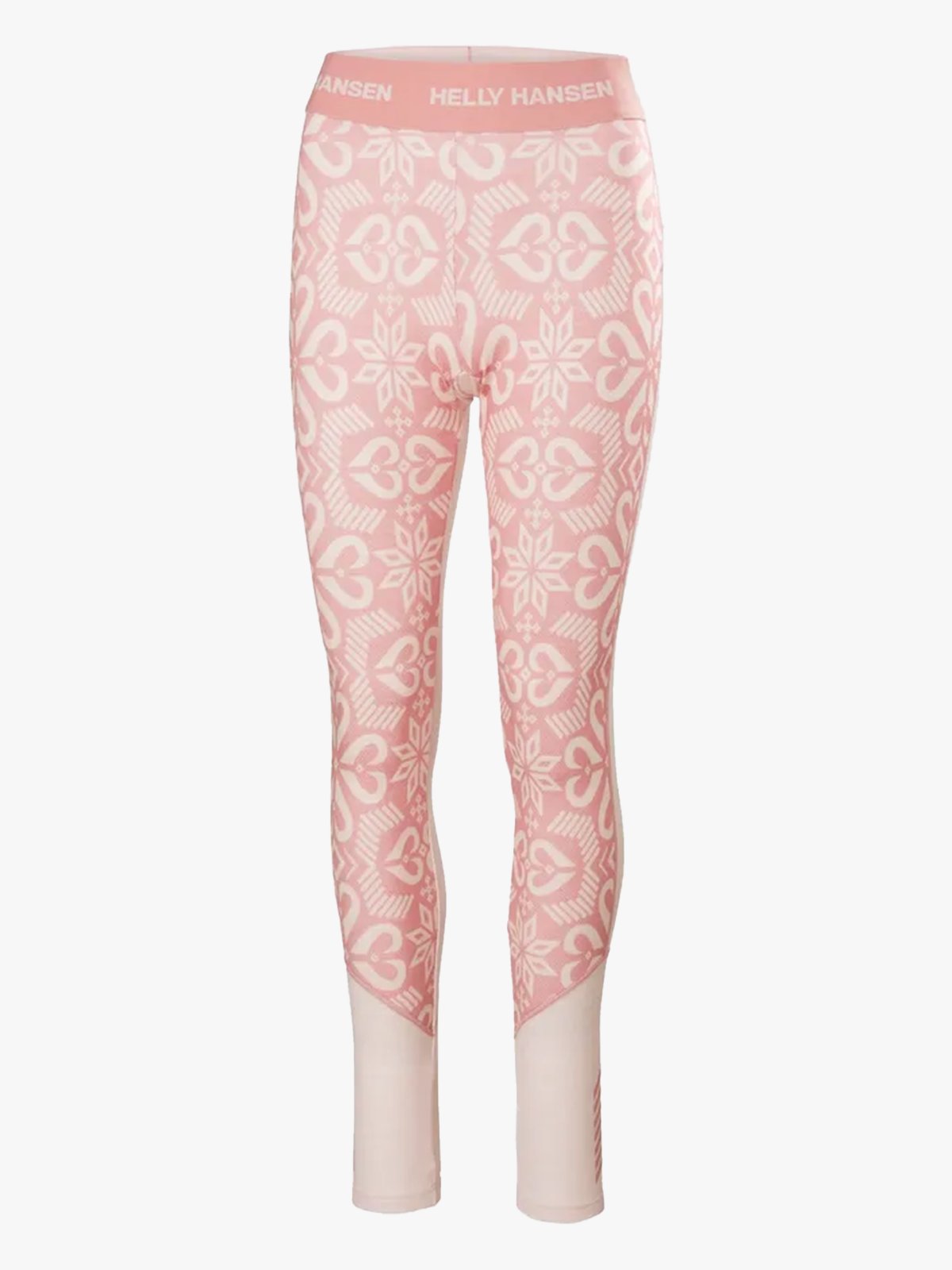 Helly Hansen Lifa Merino Midweight Graphic Pant Pink Tint