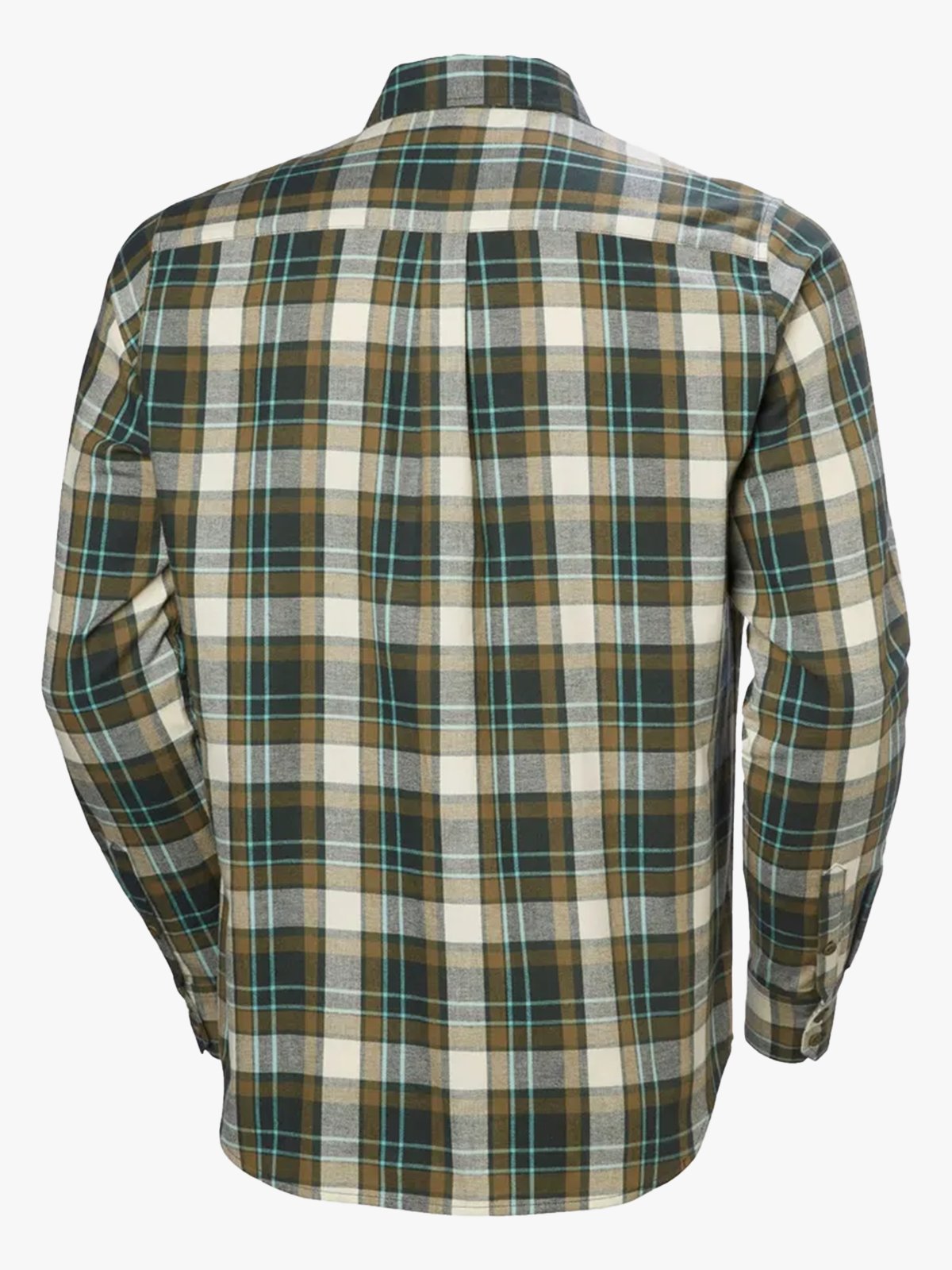 Helly Hansen Lokka Organic Flannel Long Sleeve Shirt Dark Jungle