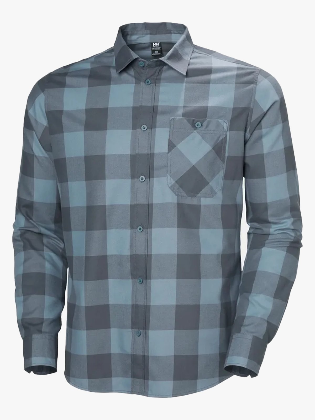 Helly Hansen Aker Flannel Long Sleeve Shirt Washed Navy