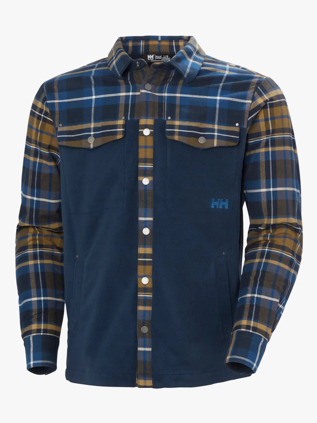 Helly Hansen Lokka Fleece Shirt Dark Blue