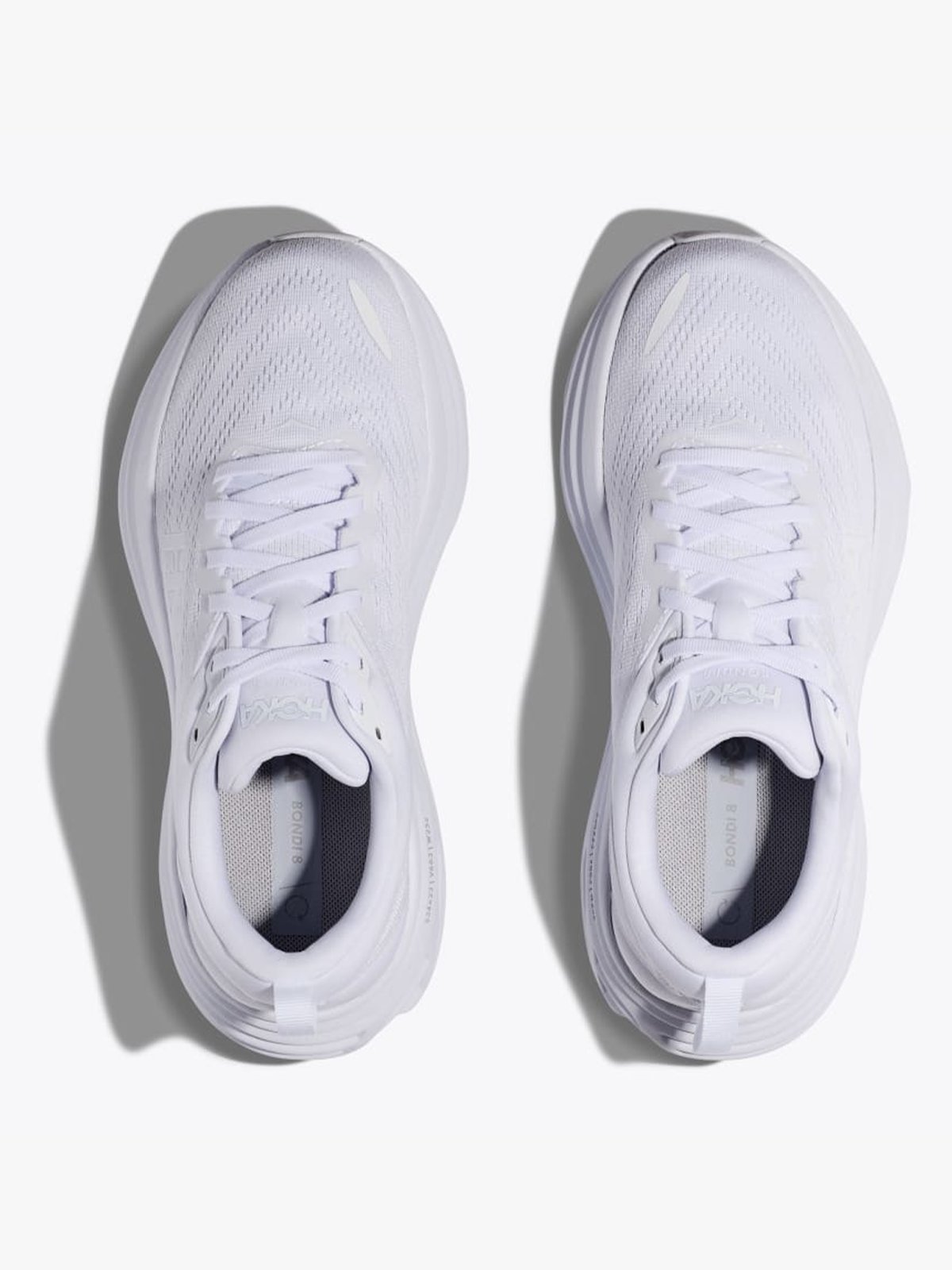 Hoka Bondi 8 White/White
