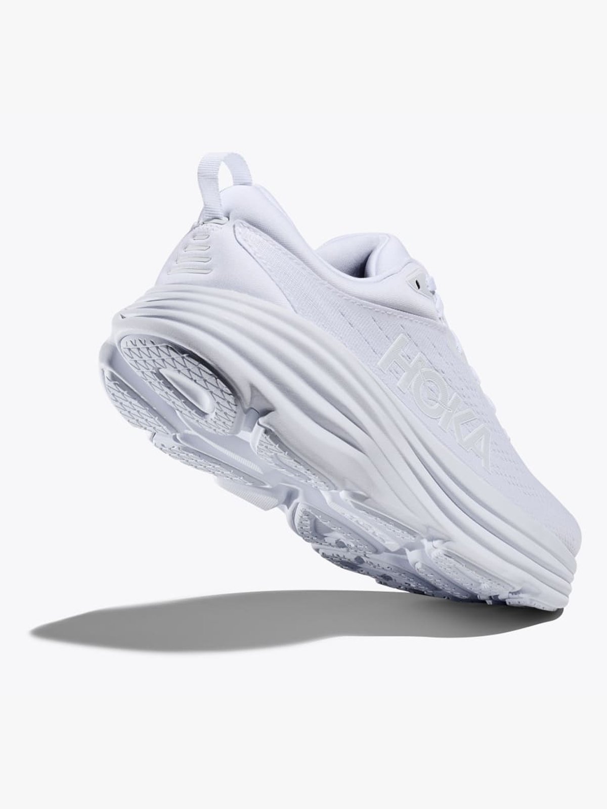 Hoka Bondi 8 White/White