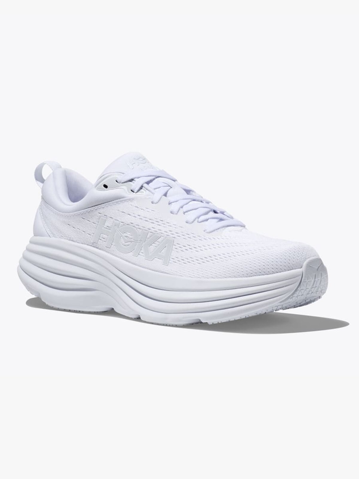 Hoka Bondi 8 White/White