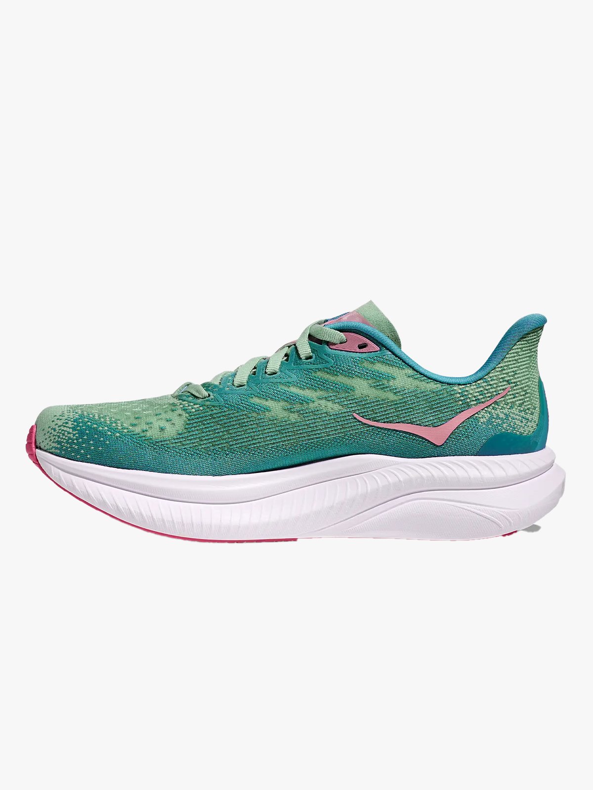 Hoka Mach 6 Jadeite / Alpine Blue