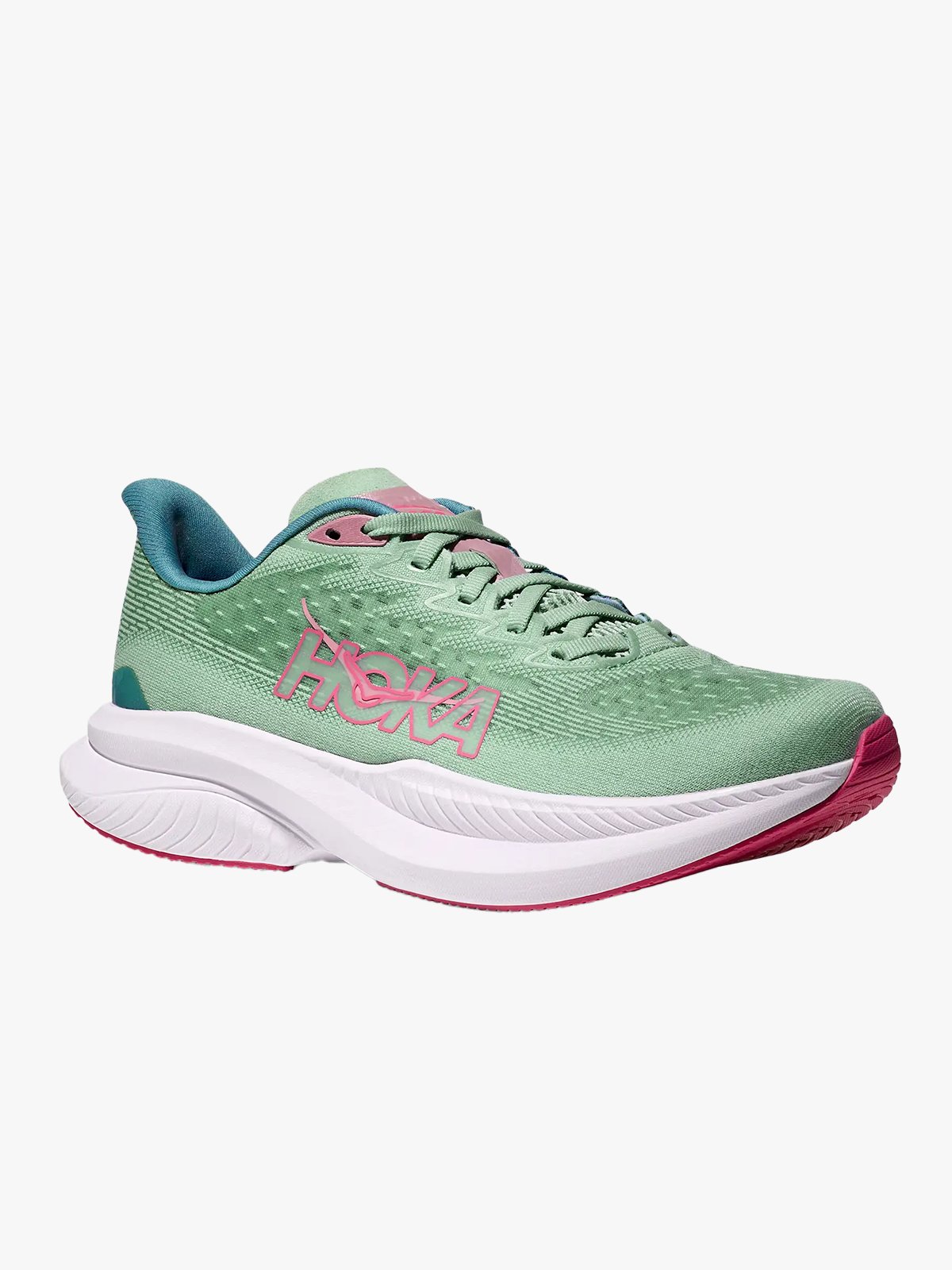 Hoka Mach 6 Jadeite / Alpine Blue
