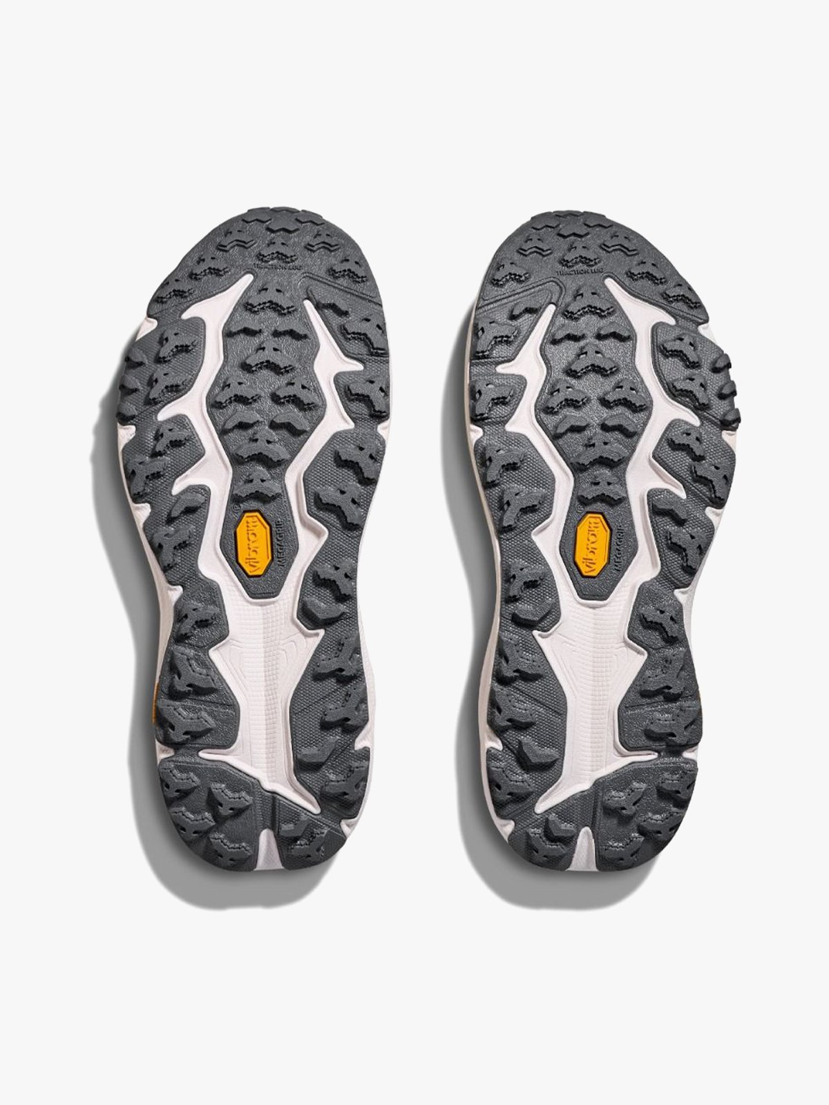 Hoka Speedgoat 6 White / Neon Tangerine