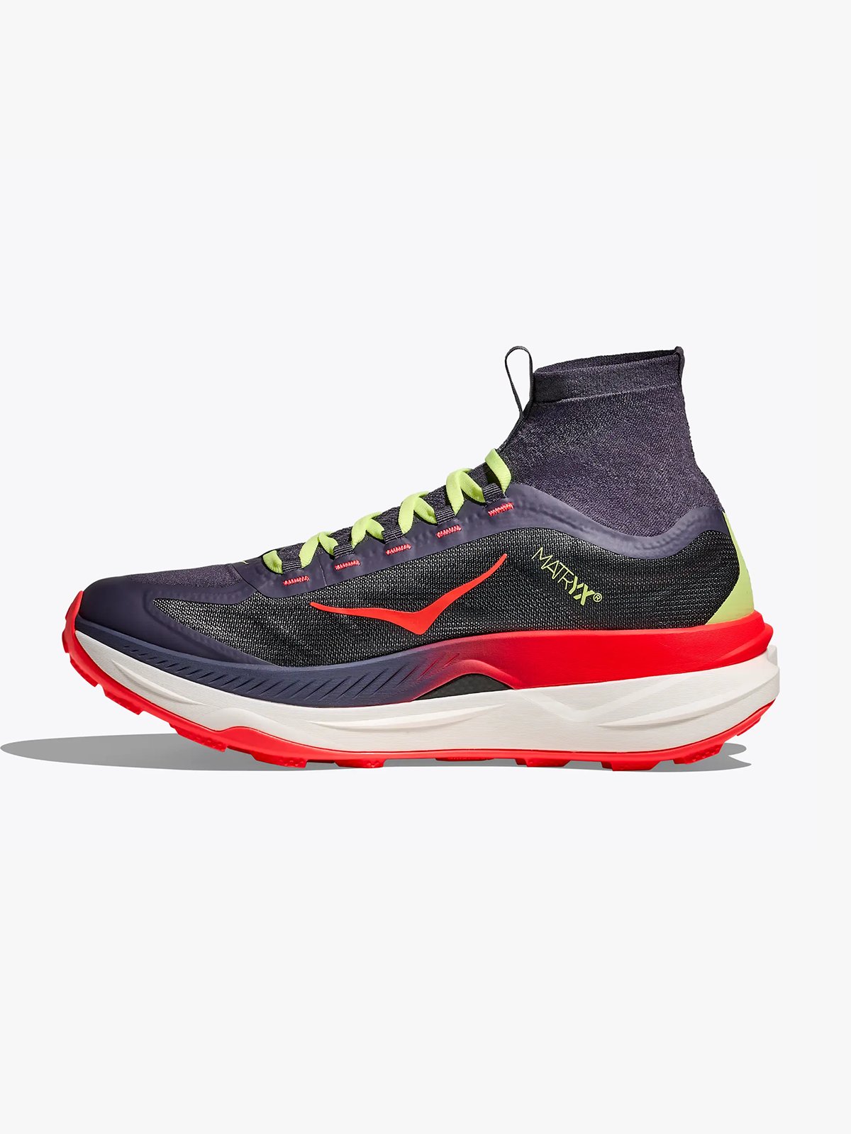 Hoka Tecton X 3 Squid Ink / Neon Flame