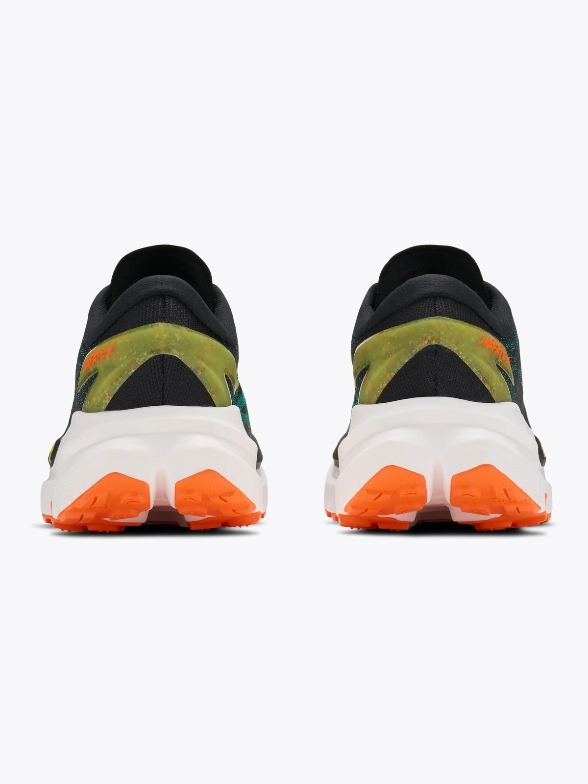 Hoka Mafate X Black / Electric Aqua