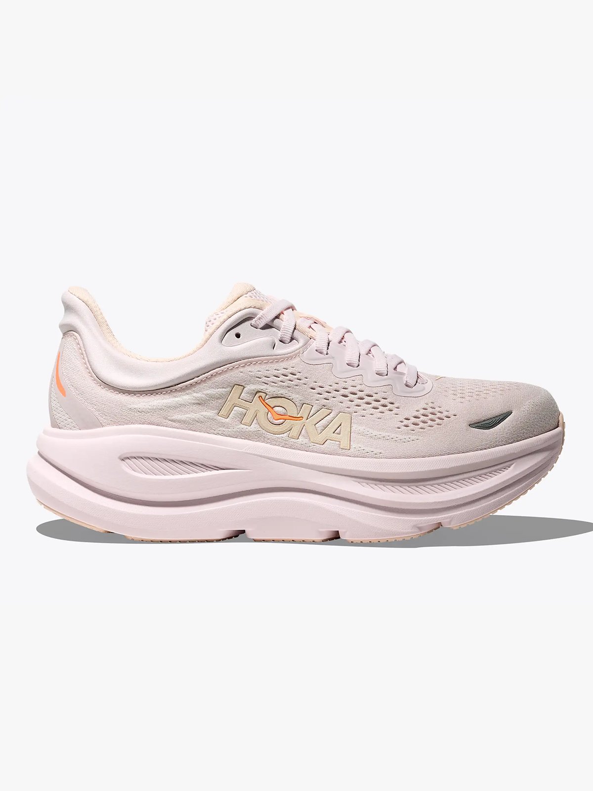 Hoka Bondi 9 Lilac Cream / Tangerine Glow