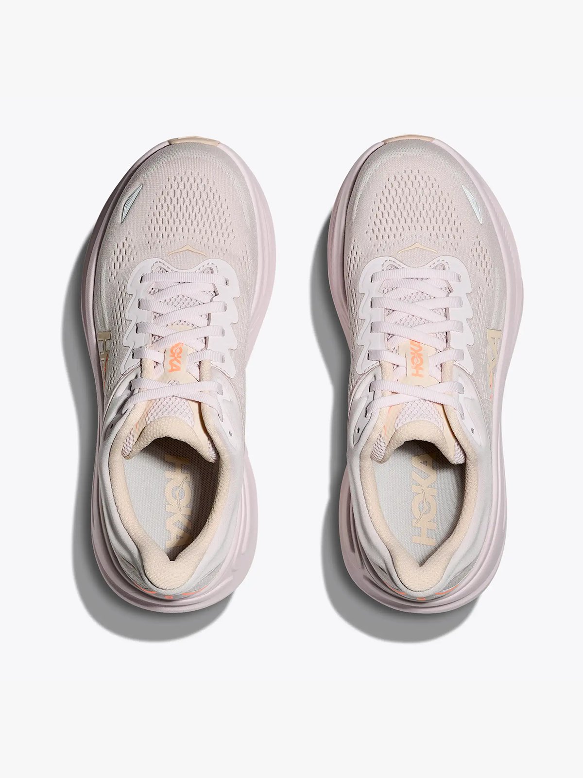 Hoka Bondi 9 Lilac Cream / Tangerine Glow