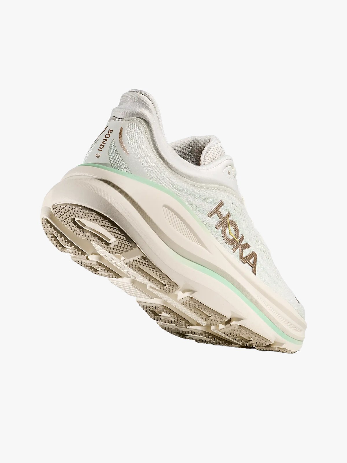 Hoka Bondi 9 Truffle Salt / Sea Glass