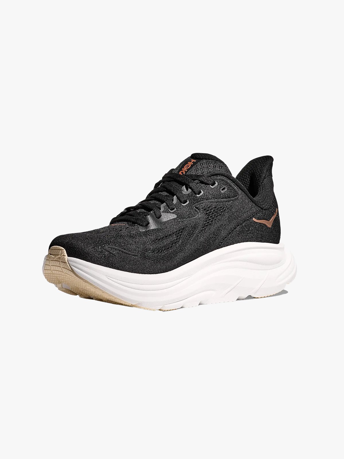 Hoka Clifton 10 Black / Rose Gold