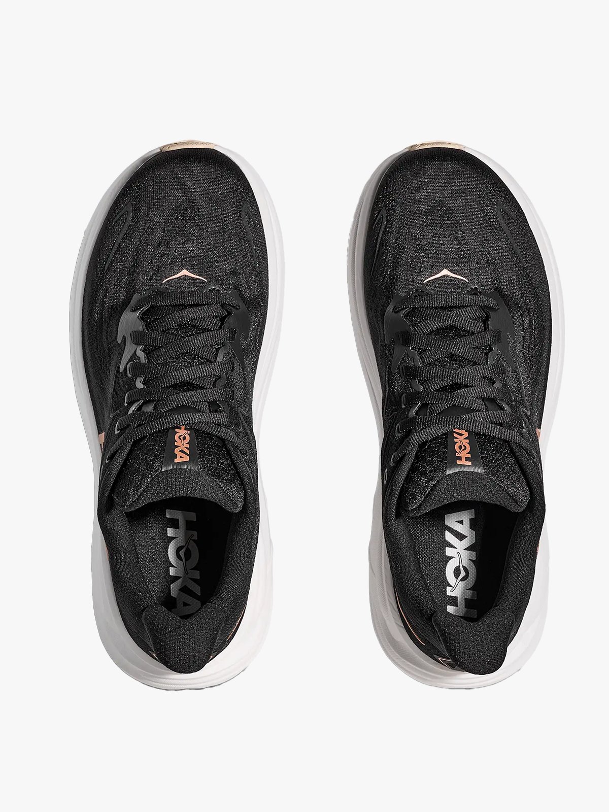 Hoka Clifton 10 Black / Rose Gold