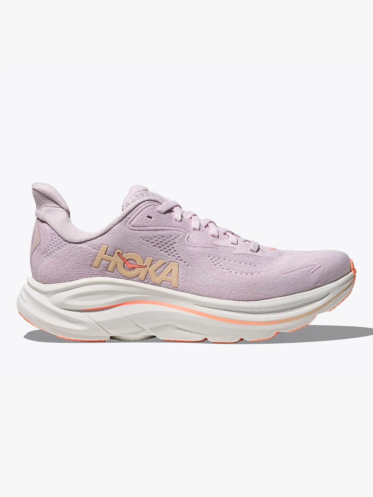 Hoka Clifton 10 Lilac Cream / Tangerine Glow